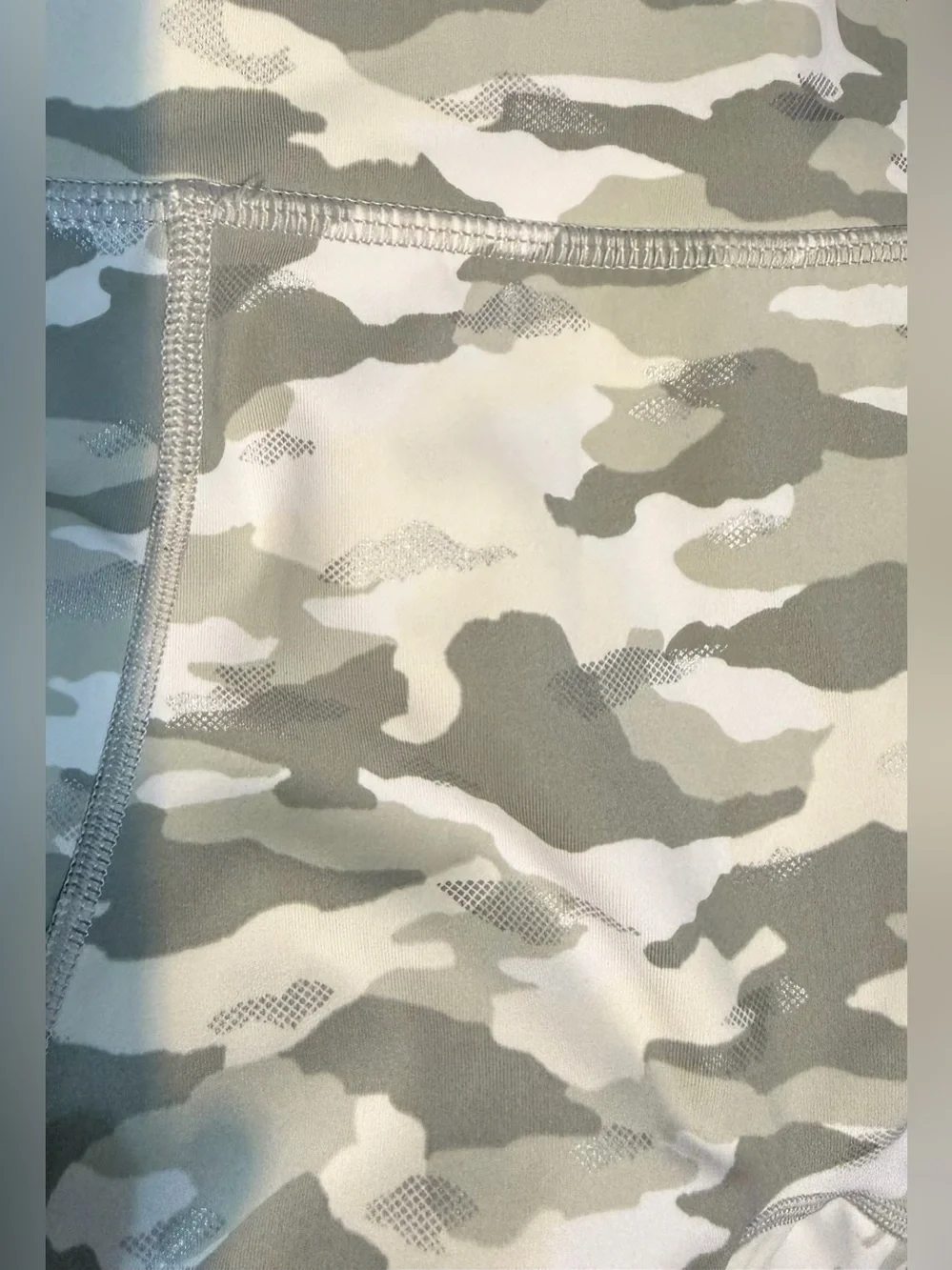 aerie Girls' Light Gray Camo High-Waist Leggings
